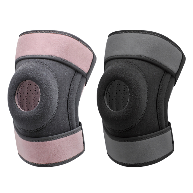 Hot Seller Unisex Elastic Breathable Knee Protector Brace Custom Logo Knee Pads for Spring Season for Weightlifting and Running