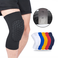 Custom Knee Support Brace For Basketball Motorcycle Protective Gear Bikers Cycling Soft Honeycomb Knee Pads