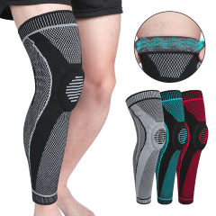 Comfortable and Breathable Fabric Adjustable Pressure Knee Support Pads With Straps Knee Protective Sleeve