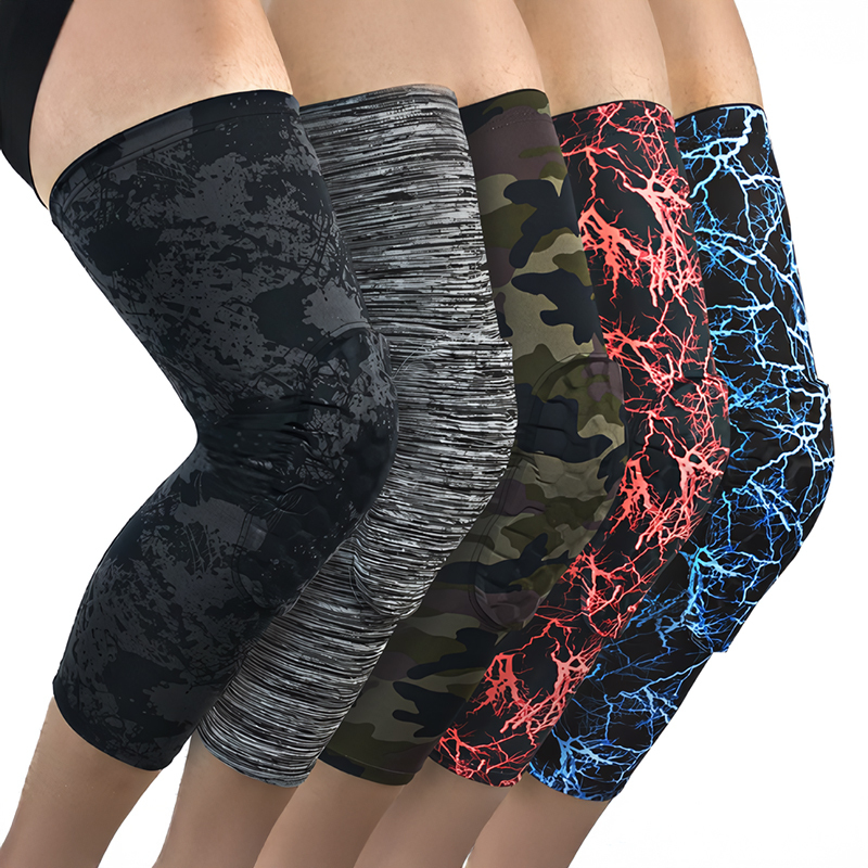 Dropshipping Gym Running Hinge Knee Braces Compression EVA Anti-collision Knee Sleeves Volleyball Basketball Knee Pads