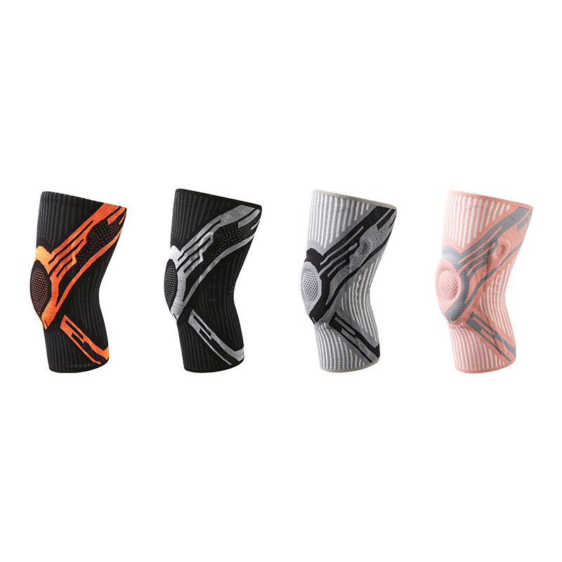 Professional Hot Selling Protective Sports Elastic Knee Brace Compression Knee Pad Knee Support