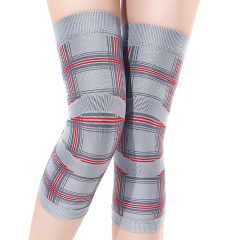 Solid Color Compression Elbow & Knee Pads Highly Elastic Muscle Stabilizer Warmth-Keeping Knee Support Sleeve for Protection