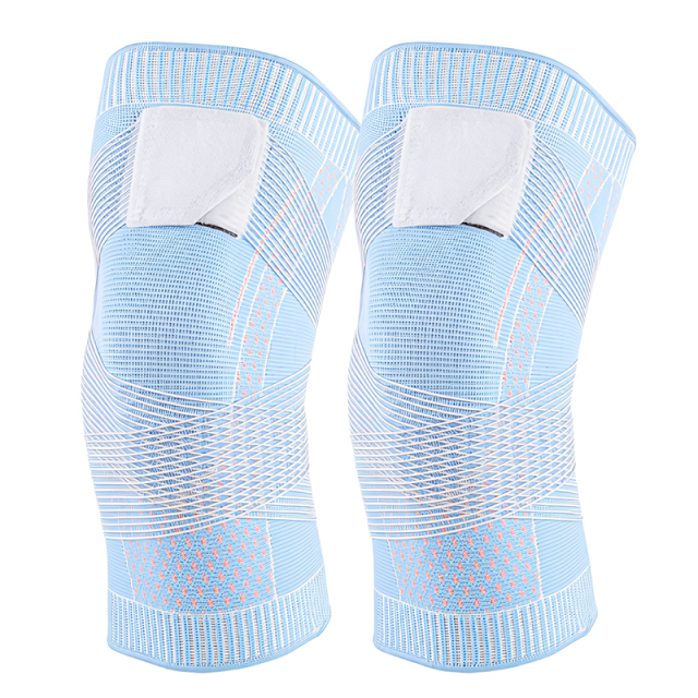 High Density Undeformable Stretchable Women Breathable Strapped Knee Pad