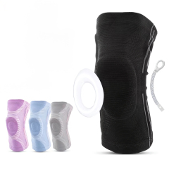 3D Orthopedic Joint Knee Pad Knitted Elastic Nylon Knee Brace Support Compression Sports Knee Sleeve Belt for Protection Spring