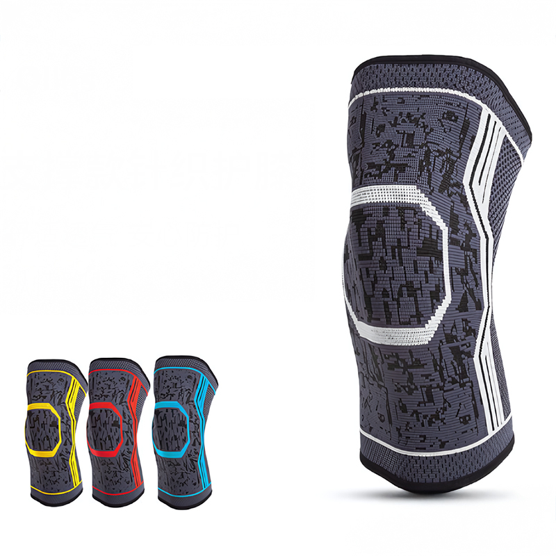 Flexible Thick Nylon Padded Knee Sleeves Sports Knee Guards Running Pain Relief Support Professional Protection Adult