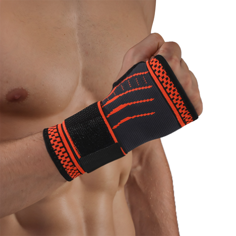 Wrist Brace Palm Knitted Breathable Pressurized Nylon Cycling Mountaineering Outdoor Fitness Sports Hand Protectors Wholesale