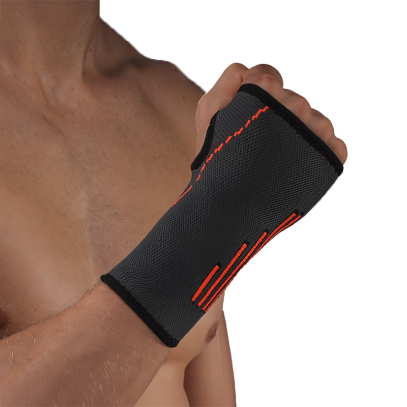Palm Wrist Guard Protector Carpal Protective Brace Knitted Thumb Finger Wrist Palm Support Brace