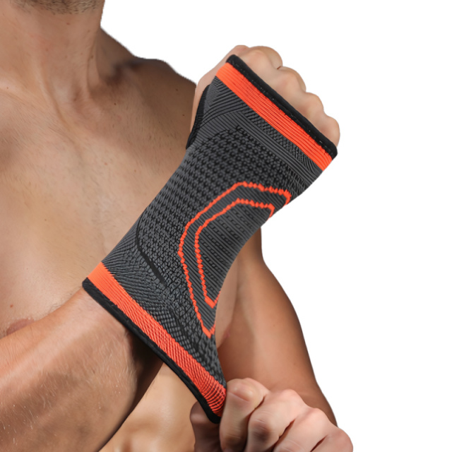 Hot Sale Bamboo Fiber Neoprene Palm Wrist Protector Support Sleeve Ankle Injury Prevention Sport Outdoor Use Customized Color