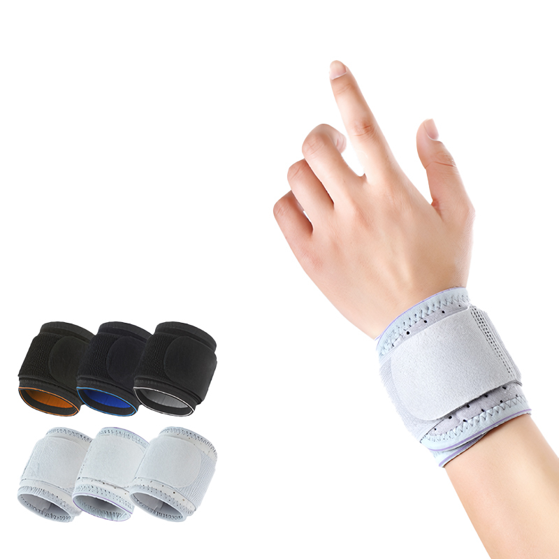 Adjustable Wrist Guard Palm Guard Breathable Wrap Pressure Professional Protection Hook Loop Closure