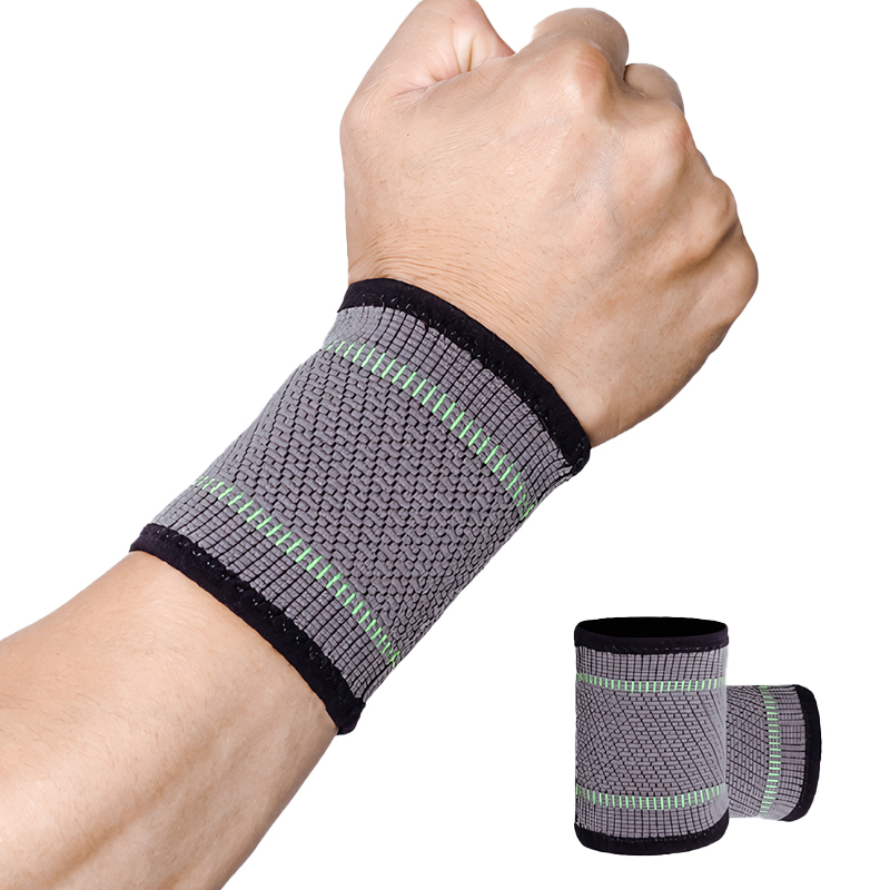 Unisex Classic Beige Wrist Compression Brace Durable ISO FDA CE Certified Gym Fitness Wrist Protector Wholesale