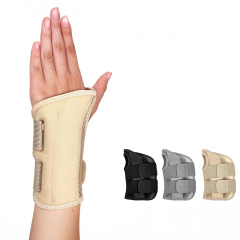 Medical Wrist Guard Polyester Breathable Adjustable Straps Support Splint Golf Wrist Protection