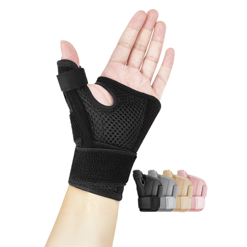 Comfortable Compression Wrist Support Splint Arthritis Band Carpal Tunnel Wrist Brace Wrist Protector With Metal Support
