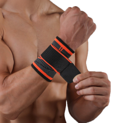 OEM/ODM Sports WristGuard Adjustable Size Nylon Wristguard Bandage Durable Wristguard Designed for Athletic Training