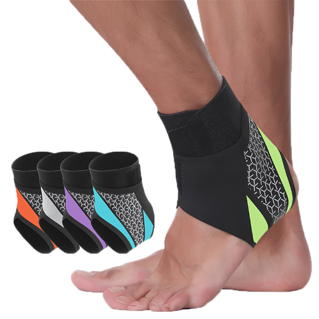 Factory Price Spandex Compression Ankle Stabilizer for Sports Basketball Professional Protection Lightweight Comfortable