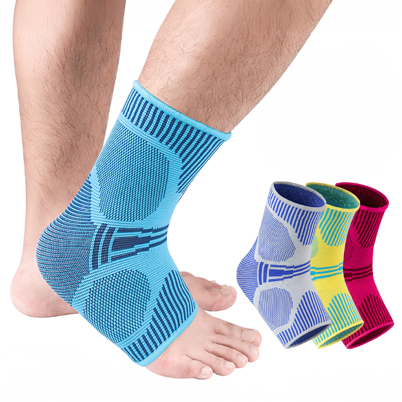 Wholesale Nylon Sports Compression Ankle Sleeve, Ankle Support, Ankle Brace For Foot Pain Relief