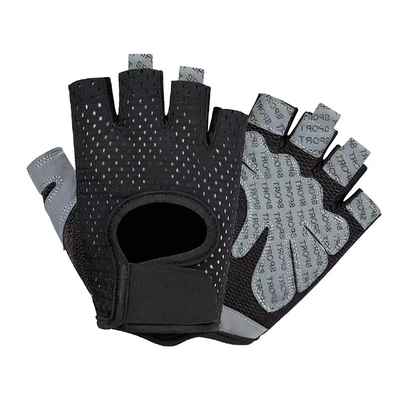 Find similar icon Workout Gloves Weight Lifting Black Gloves for Men Women Breathable Half-Finger Fitness Exercise Gloves