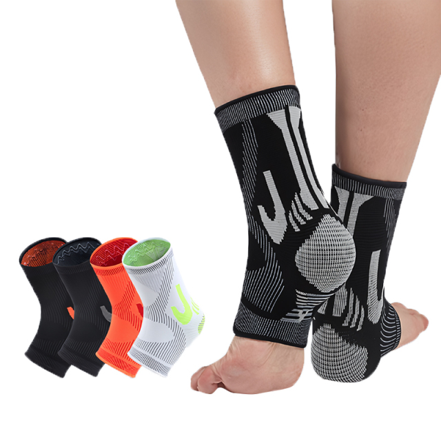 ProCircle Private Label Adjustable Breathable Compression Ankle Support Brace for Running Walking