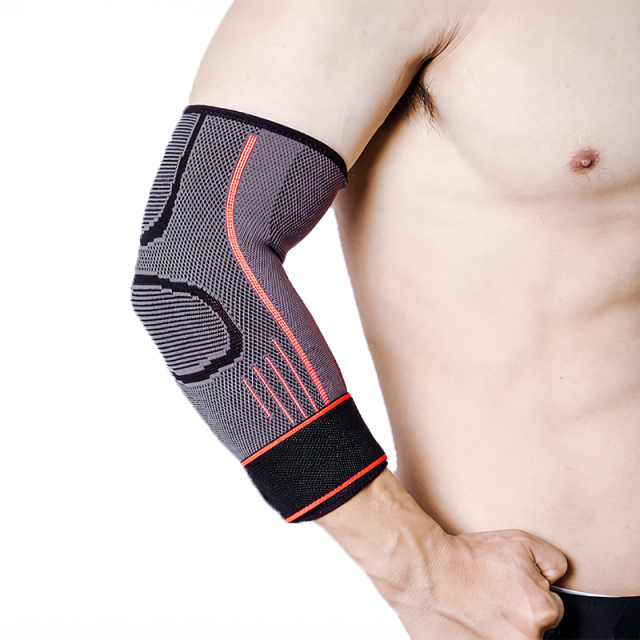 Find similar icon  Custom Logo Sports Safety Basketball Elbow Pads Gym Exercise Fitness Nylon Knitted Compression Breathable Elbow Brace Support