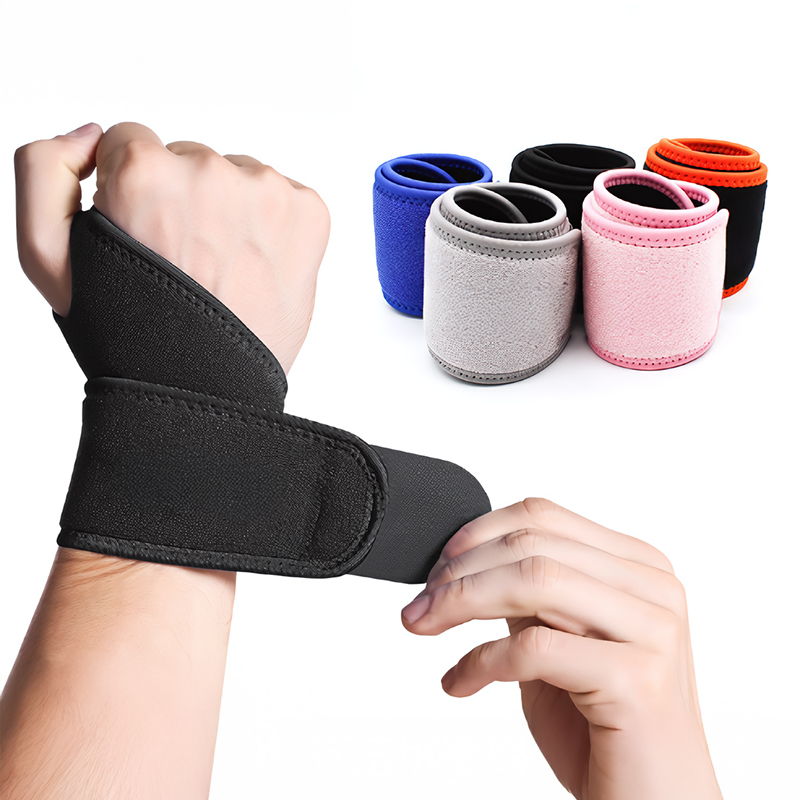 Elastic Wrist Compression Gloves Sports Protection Breathable Palm Brace Hand Wrist Support Wrist Wraps Palm Support