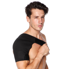 Adjustable Breathable Soft Shoulder Support Brace Pad OK Cloth Gym Sports Care Single Back Belt Strap Wrap Unisex Protective