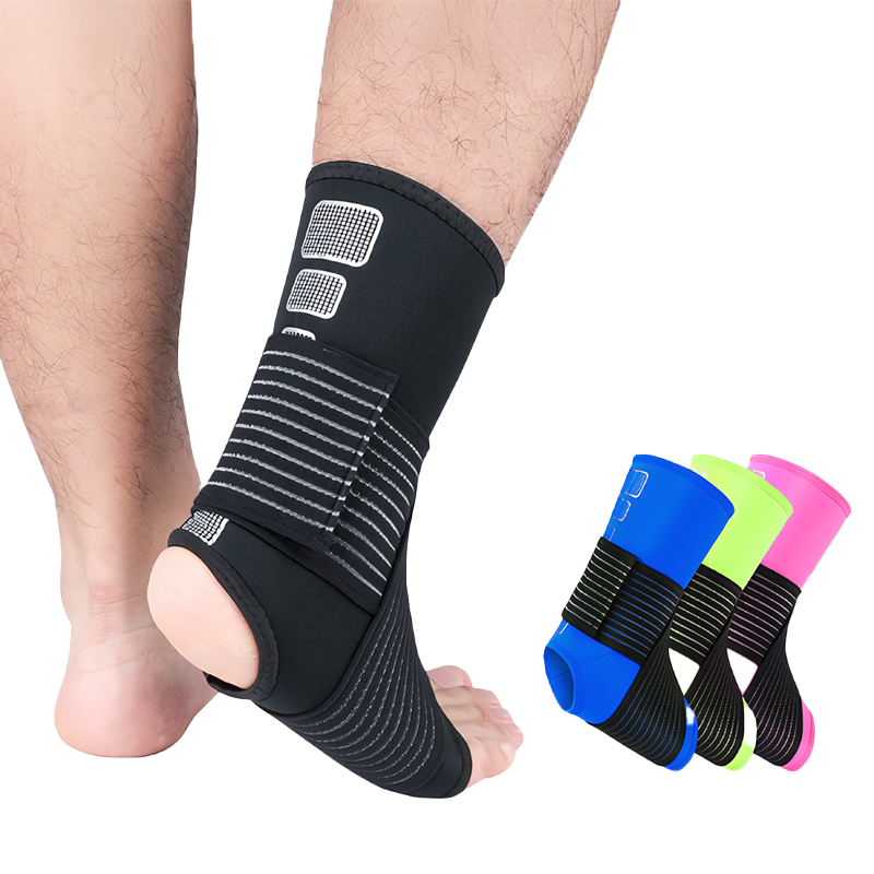 Premium Ankle Brace with Pressurized Stabilizing Strap and Lightweight Breathable Design for Sports Injury Prevention