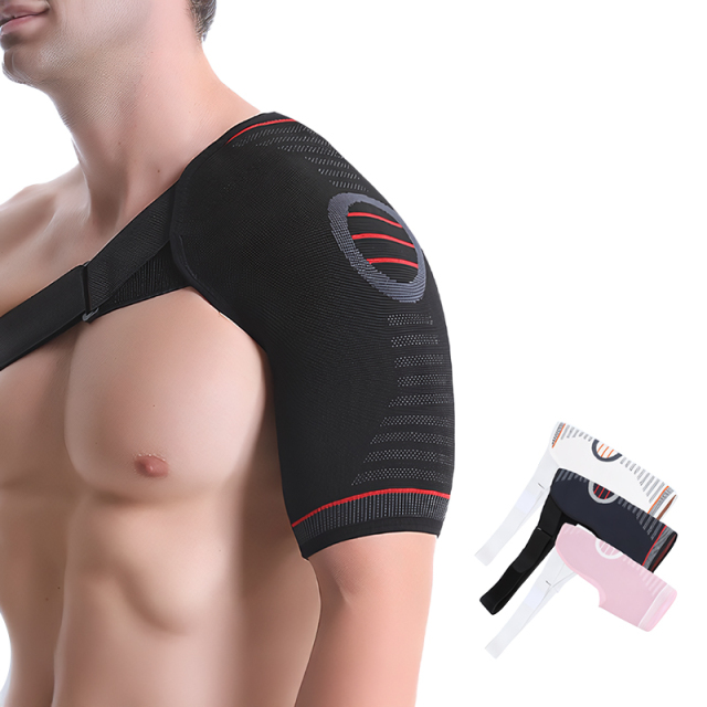 Sports Shoulder Pads Left and Right Arm Support Wrap for Torn Cuff Pain Relief and Stability Recovery