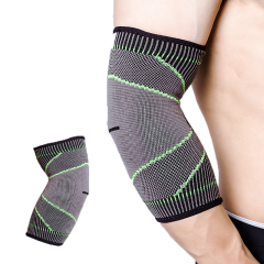 Unisex Soft Sports Fitness Training Elbow Protection Breathable Compression Lightweight Ergonomic Spandex Nylon Elbow Pad