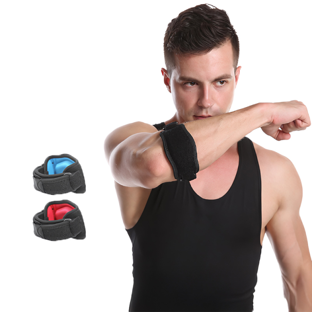 Custom Neoprene Elbow Joint Support Adjustable Padded Tennis Elbow Brace Strap