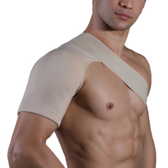 Custom Logo Adjustable 3D Knitted Shoulder Compression Pad Shoulder Brace Breathable Brace Arm Sling