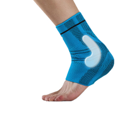 Factory-Direct Customizable Nylon Breathable Sports Ankle Braces Pull-On Closure Basic Protection Unisex Ankle Support