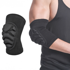 Safety Soft Elbow Compression Sleeve Professional Protection Sports Elbow Pads and Guards Spring