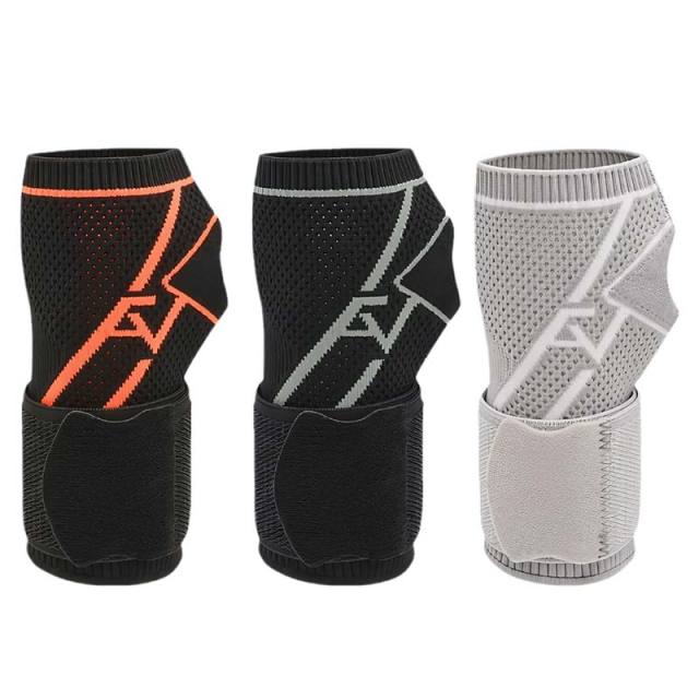 Nylon Sports Gym Wristband Elastic Hand Support Wrap for Weightlifting and Boxing Protective Palm Brace