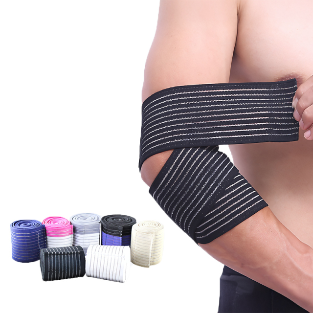 Elastic Adjustable Compression Arm Elbow Protector Brace Wrap Support Bandage Sleeve Guard Sports Fitness Weightlifting Gym