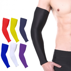 Fashion Breathable Sports Elbow Support Brace Warmers Non-slip Exercise Friendly Compression Arm Sleeve