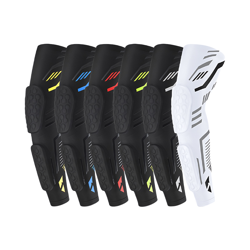 Unisex Polyester Compression Cooling Sports Elbow & Knee Pads for Spring Workouts & Exercise Protective Gear for Arms & Knees
