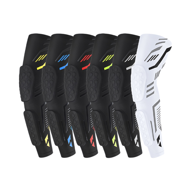 Unisex Polyester Compression Cooling Sports Elbow & Knee Pads for Spring Workouts & Exercise Protective Gear for Arms & Knees