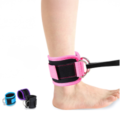 Hot Selling Durable Neoprene Ankle Cuffs Designed for Strength Training with Padded Resistance Protection
