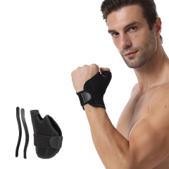 Durable Wrist Support Wraps Palm Guard for Weightlifting Powerlifting for Tennis Training | Adjustable One Size