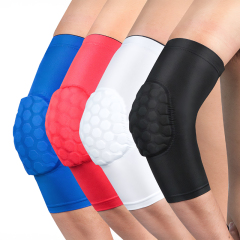 Wholesale Tennis Elbow Arm Sleeve Padded Compression Elbow Support Men Sport Fitness Honeycomb Elbow Brace