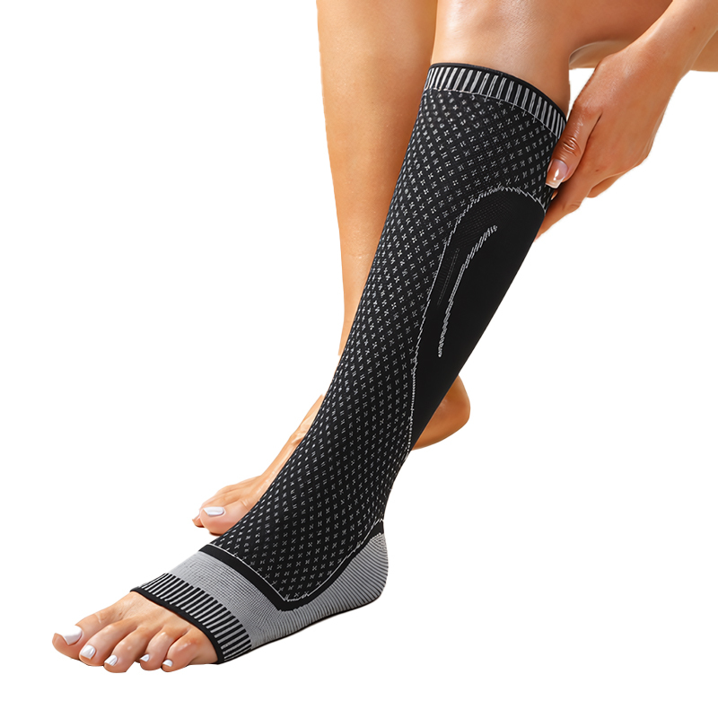 Find similar icon  Fitness Adjustable Foot Compression Sleeve Sport Safety Nylon Ankle Support for Basketball Ankle Brace