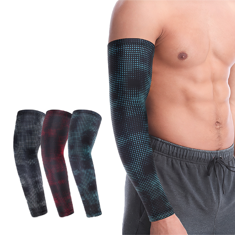 Sports Protective Gear Sleeve Arm Brace Protector Elbow Brace Custom Knitting Basketball Gym Sports Elbow Support