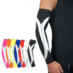 Custom Men Sport Basketball Golf Cycling Tennis Anti-collision Honeycomb Lightweight Breathable Spandex Nylon Elbow Pad Sleeve