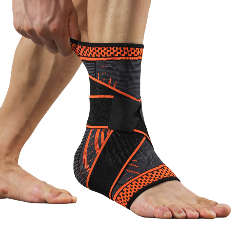 Find similar icon  Fitness Adjustable Foot Compression Sleeve Sport Safety Nylon Ankle Support for Basketball Ankle Brace