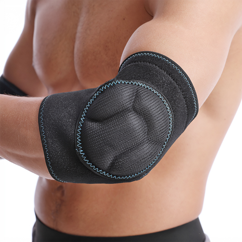 Men and Women's Sport Sleeve Arm Guard Shock-Absorbing EVA Foam Polyester Knitted Knee and Elbow Pads Flexible Protective Gear
