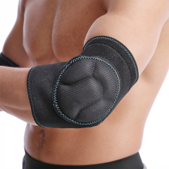 Men and Women's Sport Sleeve Arm Guard Shock-Absorbing EVA Foam Polyester Knitted Knee and Elbow Pads Flexible Protective Gear