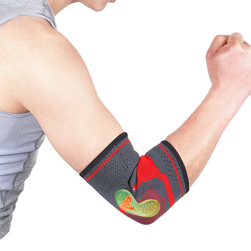 Customized Adult Spandex Breathable High Elasticity Safe Elbow Pads for Basketball Skateboard Bicycle Gym Protective Gear