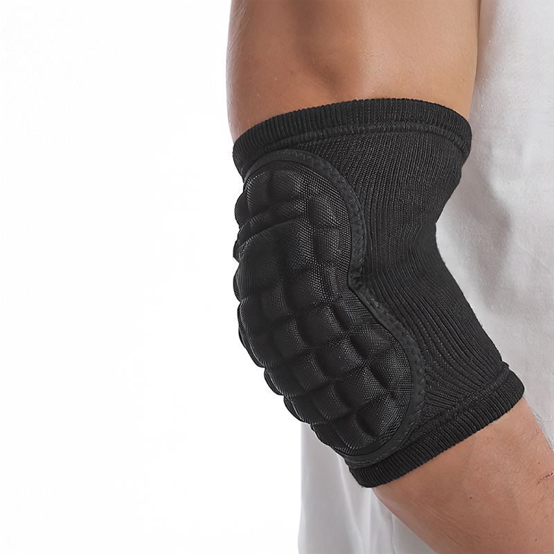 Knitted Breathable Nylon Sports Elbow Pads Comprehensive Protection Support Cycling Basketball Fitness Anti-Collision Arm