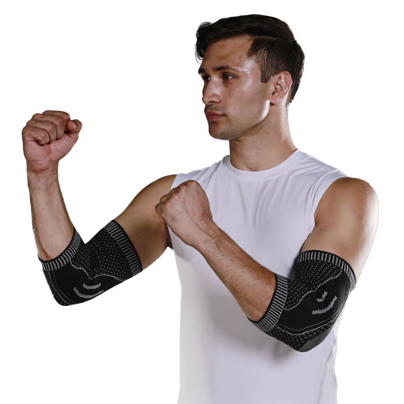 Adjustable Dumbbell Breathable Fitness Kinesiology Support Elastic Gym Sport Elbow Pad Protect Brace Wrap Band Bandage