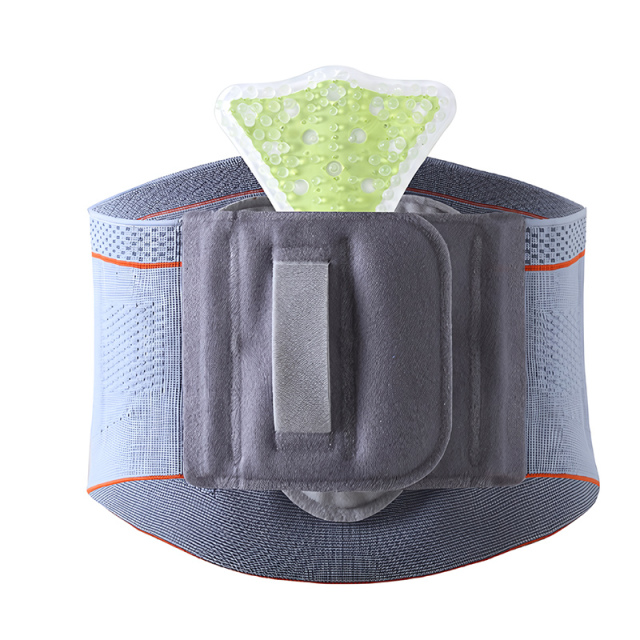 Nylon Knitting Breathable Sports Protection Back Pain Relief Compression Waist Trainer Support Belt