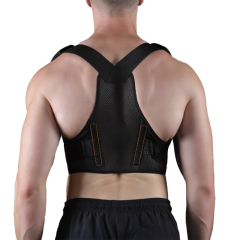 Black Customizable Back Correction Belt for Adult Back Support Posture Correction and Spinal protection